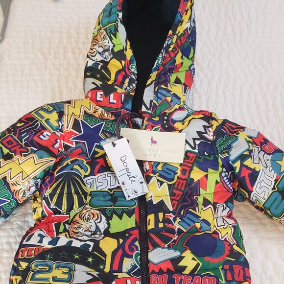 NWT: Stella McCartney Kids Snowsuit Size 12 Mos. - Picture 4 of 11